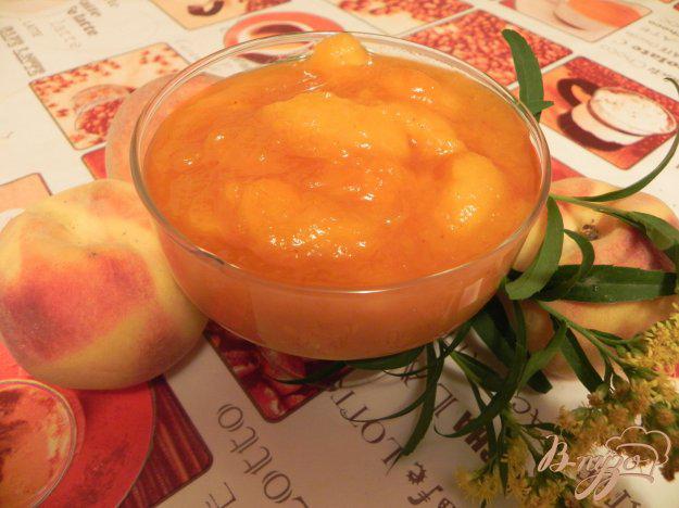 фото рецепта: Персиковый джем в хлебопечке