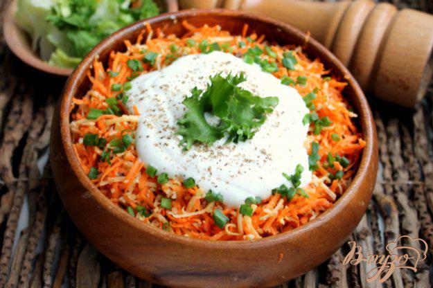 фото рецепта: Морковный салат с сыром