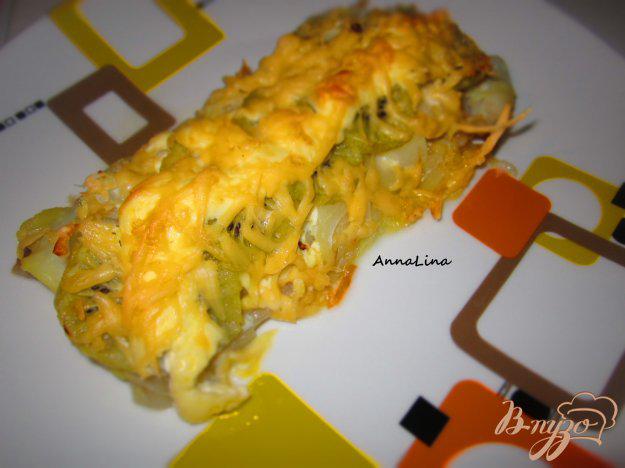 фото рецепта: Пангасиус с киви под сыром