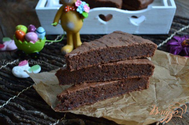фото рецепта: Шоколадный пирог с красной фасолью
