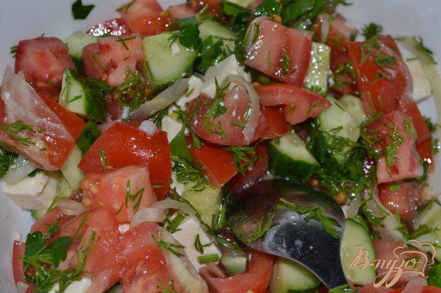 фото рецепта: Весенний салат с плавленным сыром