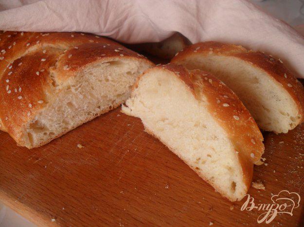 фото рецепта: Плетенка-хлеб на молоке