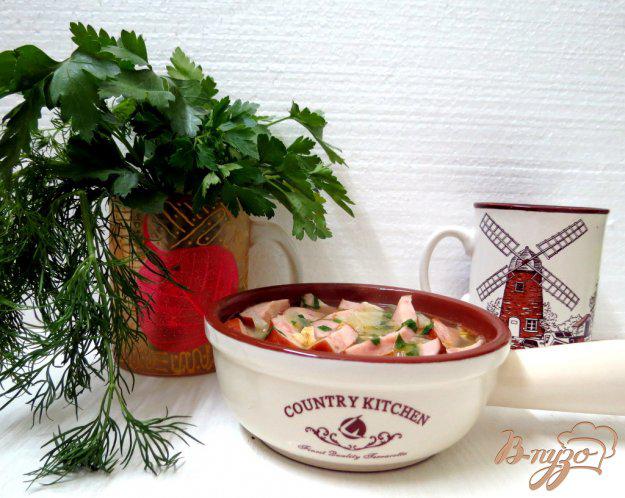 фото рецепта: Крестьянский суп с домашними колбасками