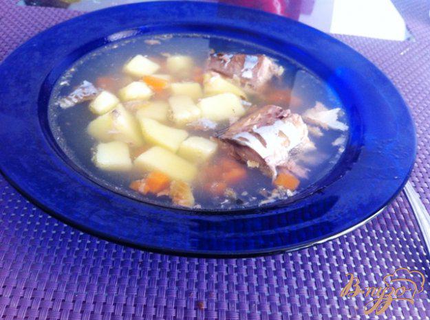 фото рецепта: Рыбный суп с сайрой