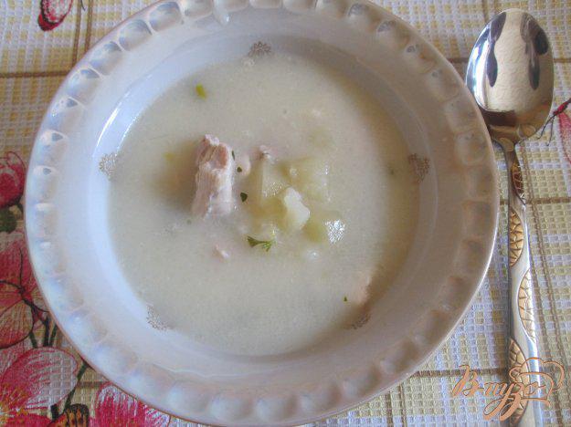 фото рецепта: Сырный суп с курицей