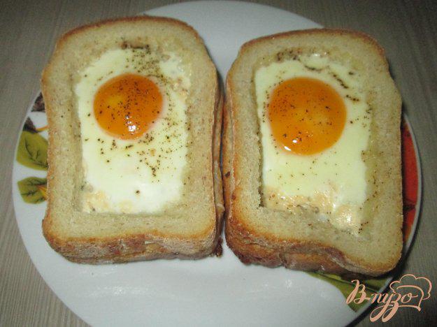 фото рецепта: Горячие бутерброды с яйцом