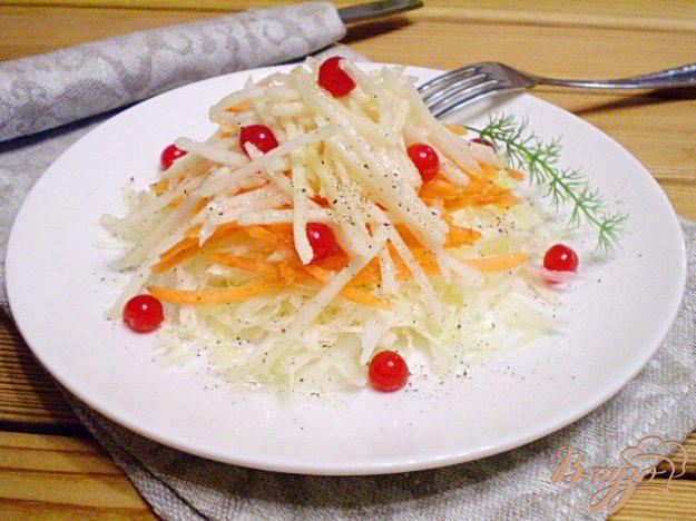 фото рецепта: Салат «Витаминный» с капустой и клюквой