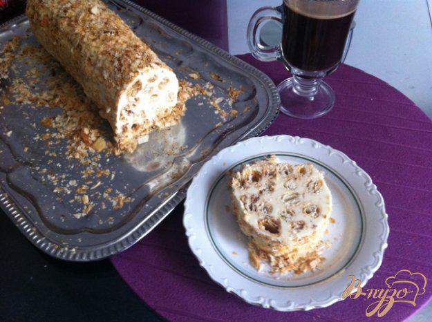 фото рецепта: Торт «Наполеон-полено»