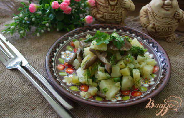 фото рецепта: Салат овощной « Опенок »