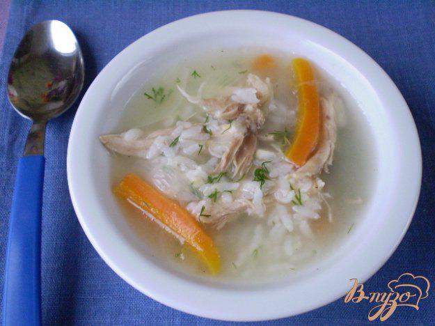 фото рецепта: Рисовый суп без картофеля