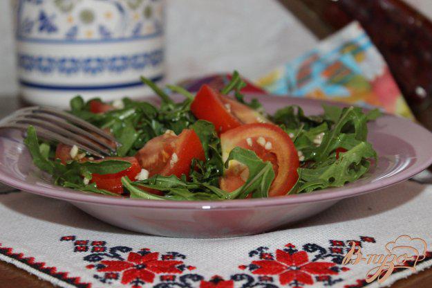 фото рецепта: Салат с рукколой и помидорами