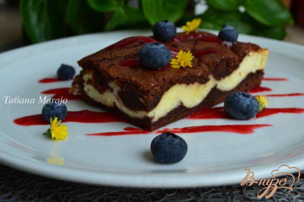 фото рецепта: Шоколадный пирог с рикоттой