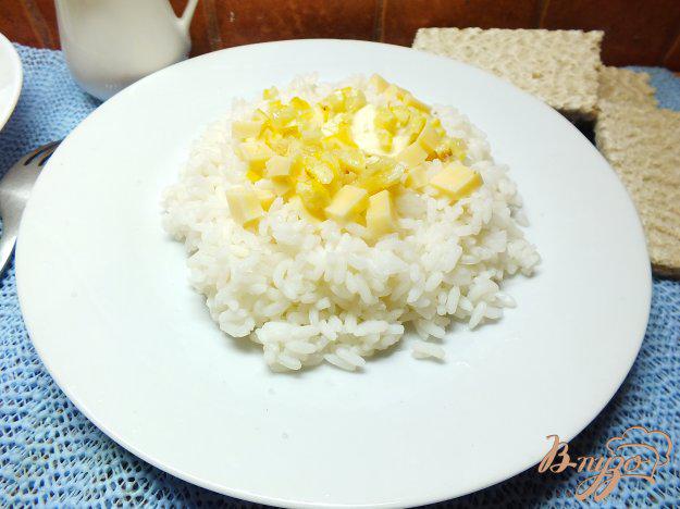фото рецепта: Рис с сыром и лимоном