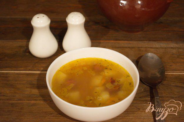 фото рецепта: Гороховый суп с колбасками