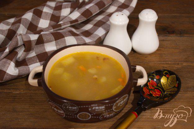 фото рецепта: Суп с копченым окорочком