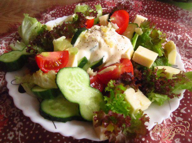 фото рецепта: Салат с моцареллой