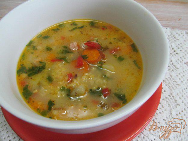 фото рецепта: Быстрый суп на беконе
