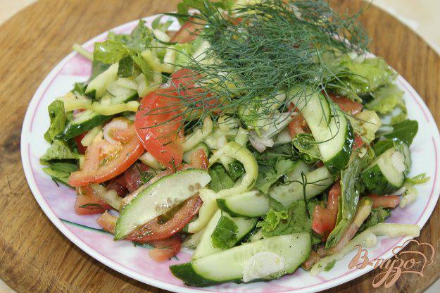фото рецепта: Салат овощной Летняя фантазия