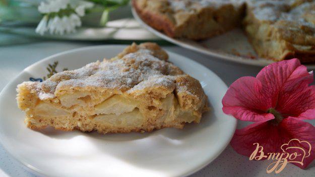 фото рецепта: Яблочно-кокосовый пирог