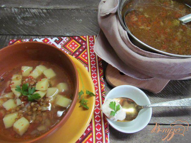 фото рецепта: Чечевичный суп