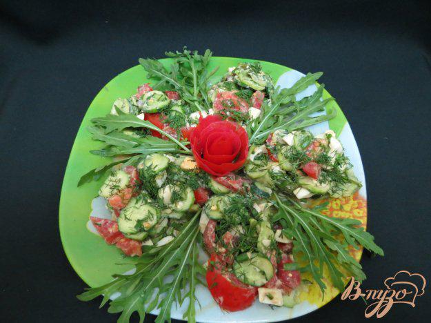 фото рецепта: Салат овощной с яйцами