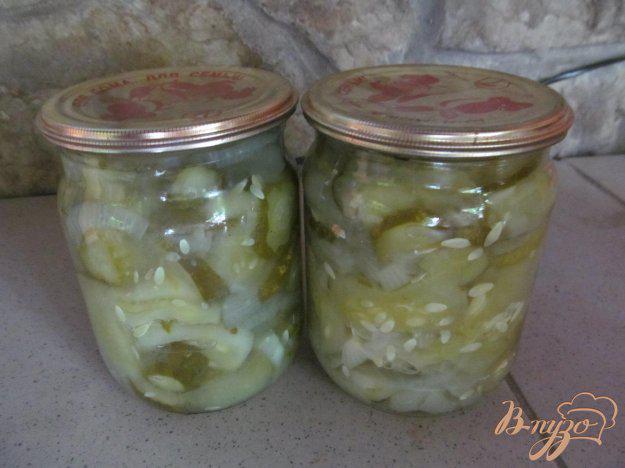 фото рецепта: Салат из огурцов на зиму