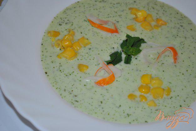 фото рецепта: Огуречный суп с мятой