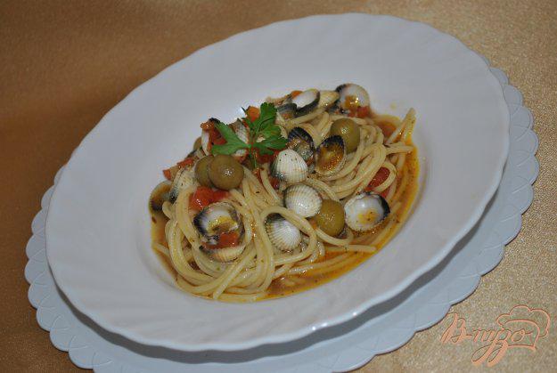 фото рецепта: Спагетти с моллюсками