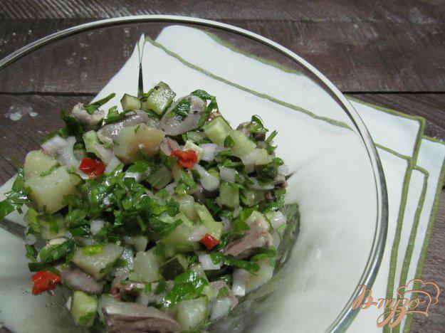 фото рецепта: Салат с куриными и картофелем