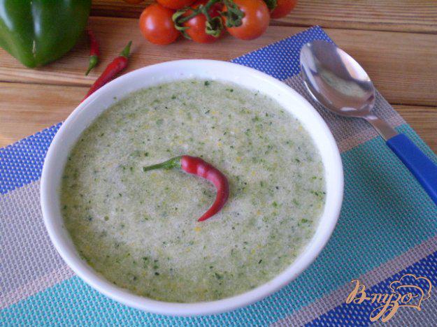фото рецепта: Сырой кабачковый суп