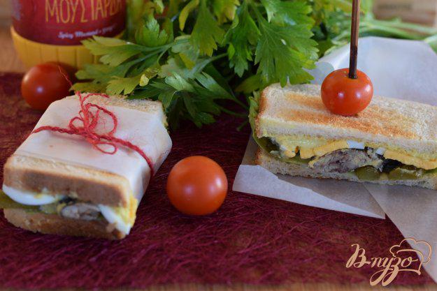 фото рецепта: Бутерброд с сардинами