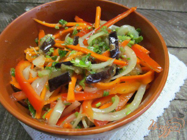 фото рецепта: Салат из жаренных баклажанов