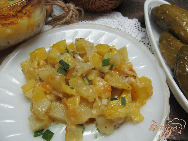 фото рецепта: Картофель гратен с соусом песто
