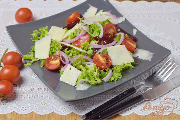 фото рецепта: Салат  овощной по- критски