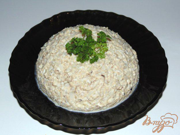 фото рецепта: Салат из сардины с рисом