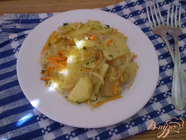фото рецепта: Картофель жаренный с овощами