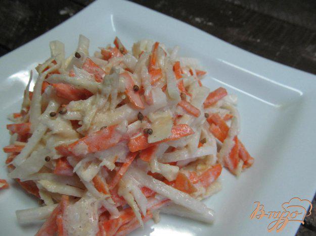 фото рецепта: Овощной салат под сметаной