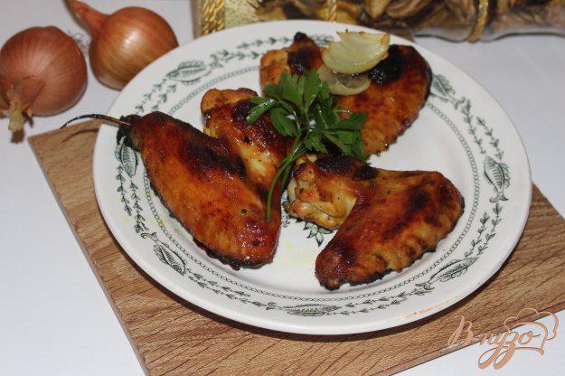 фото рецепта: Куриные крылышки в медово-гочичном маринаде