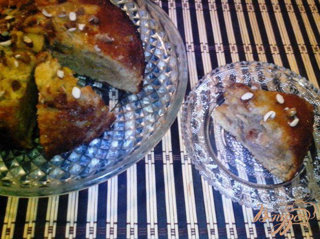 фото рецепта: Пирог с яблоком и айвой