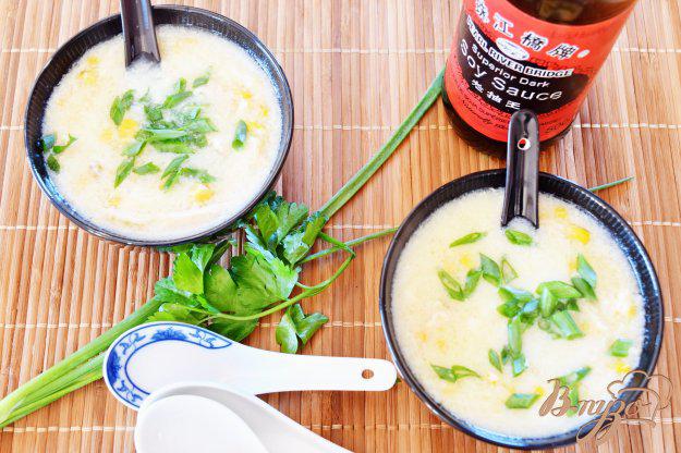 фото рецепта: Китайский кукурузный суп