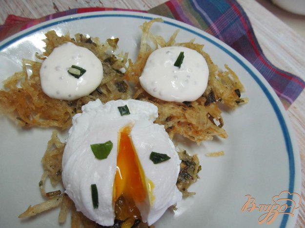 фото рецепта: Рости с яйцом пашот
