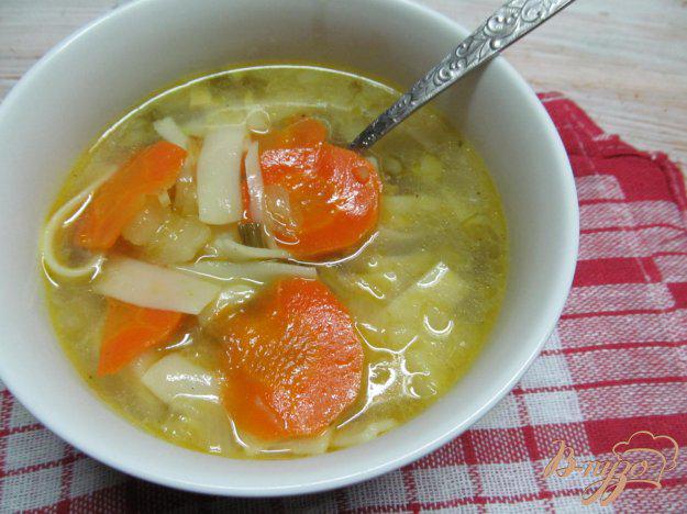 фото рецепта: Легкий суп на бульоне из индейки