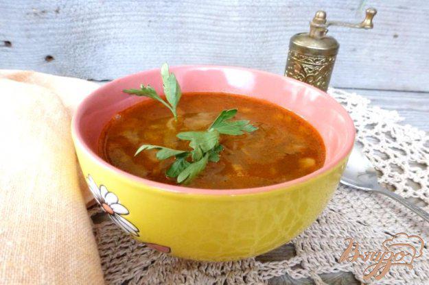 фото рецепта: Суп из вешенок и вермишели