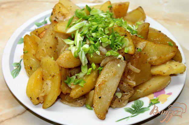 фото рецепта: Картофель запеченный с соевым соусом