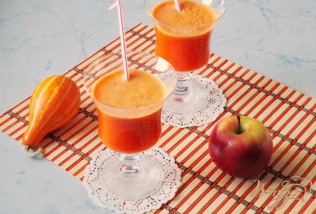 фото рецепта: Микс из тыквы, яблока и моркови