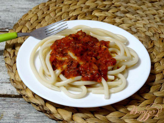 фото рецепта: Паста с соусом суго ди помидоро