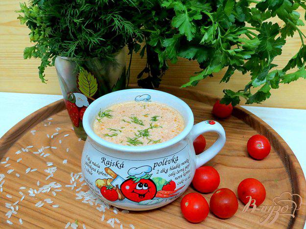 фото рецепта: Польский томатный суп (Zupa pomidorowa)
