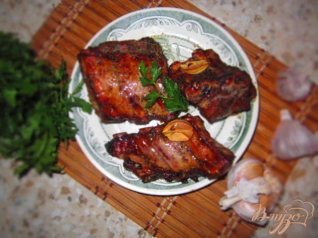 фото рецепта: Свиные ребра в медовом соусе