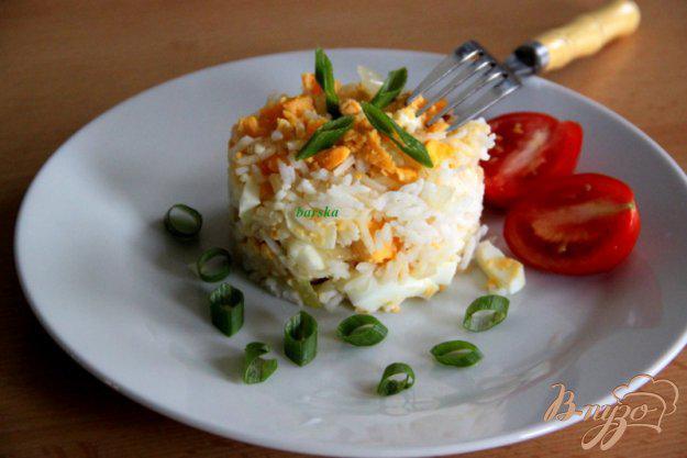 фото рецепта: Рисовая каша с яйцом