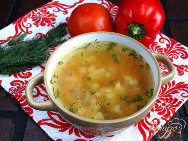 фото рецепта: Летний суп с цукини и цветной капустой